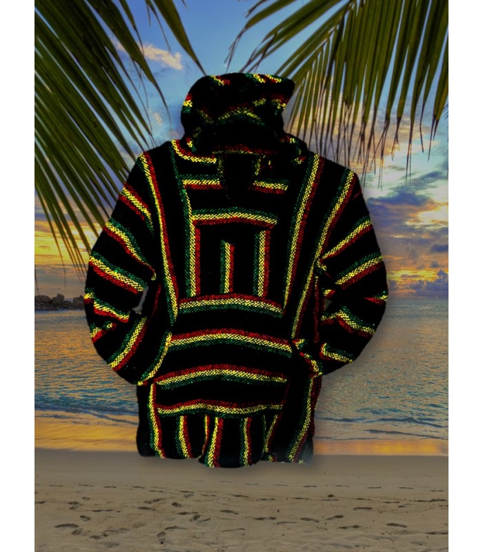 Rastafaria Poncho Sweater