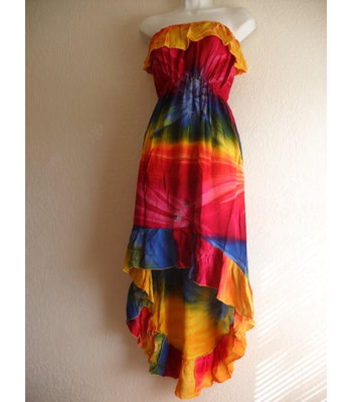 Tie-Dye Flamenco Dress